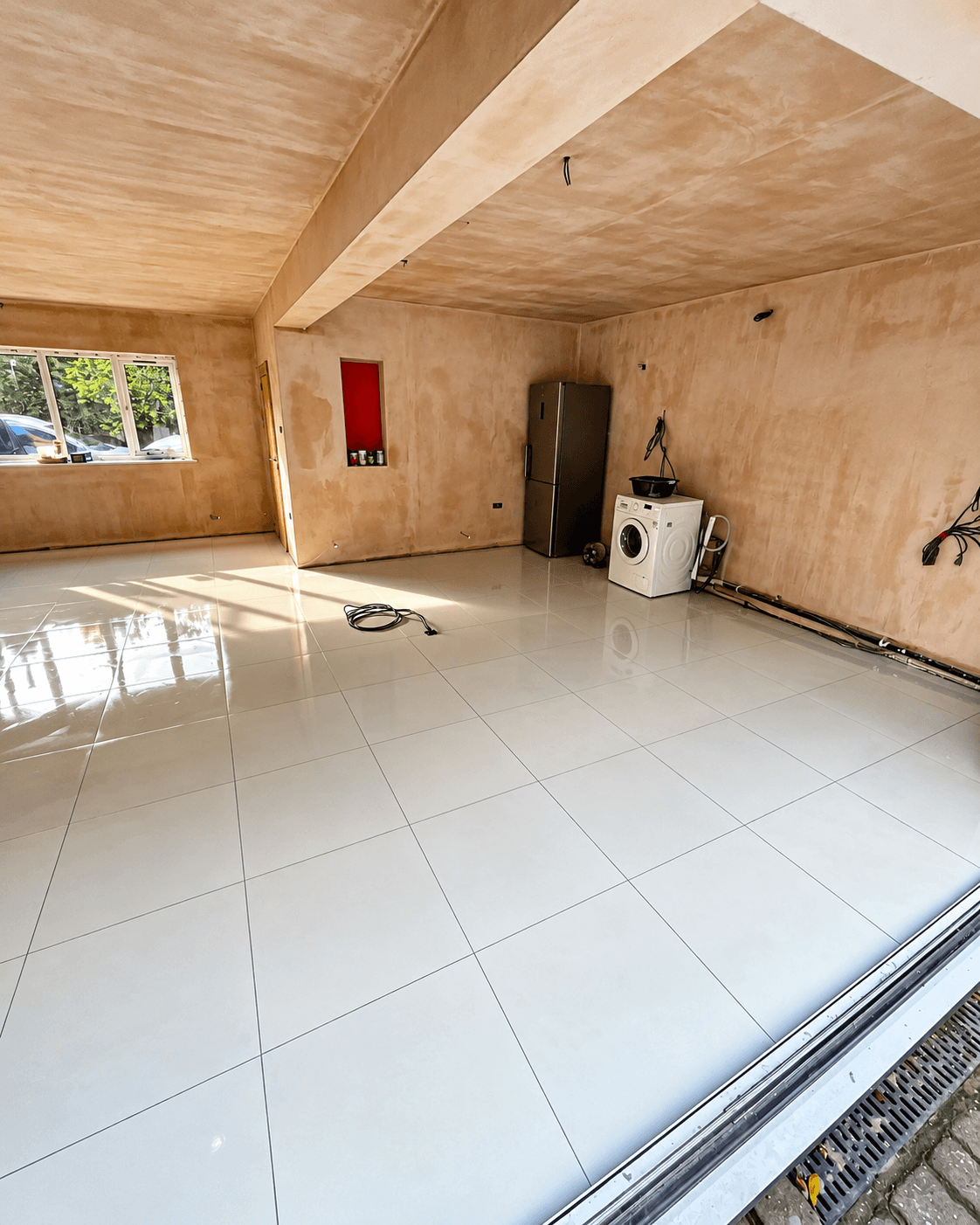 Commercial tiling project by AT Tile & Stone