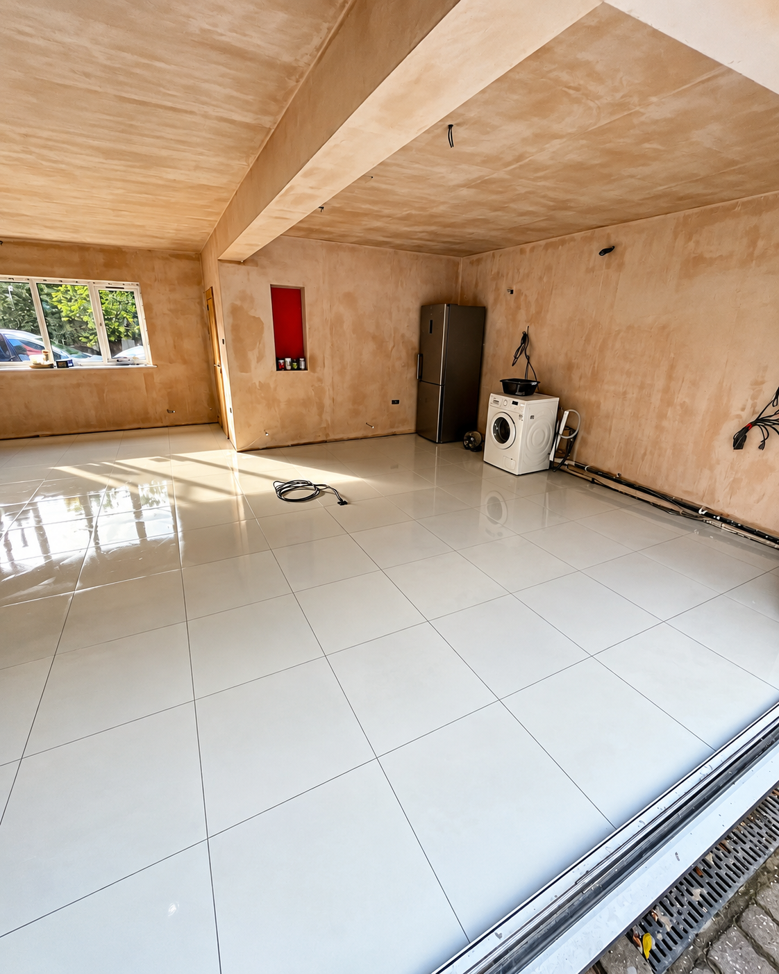 Commercial tiling project by AT Tile & Stone